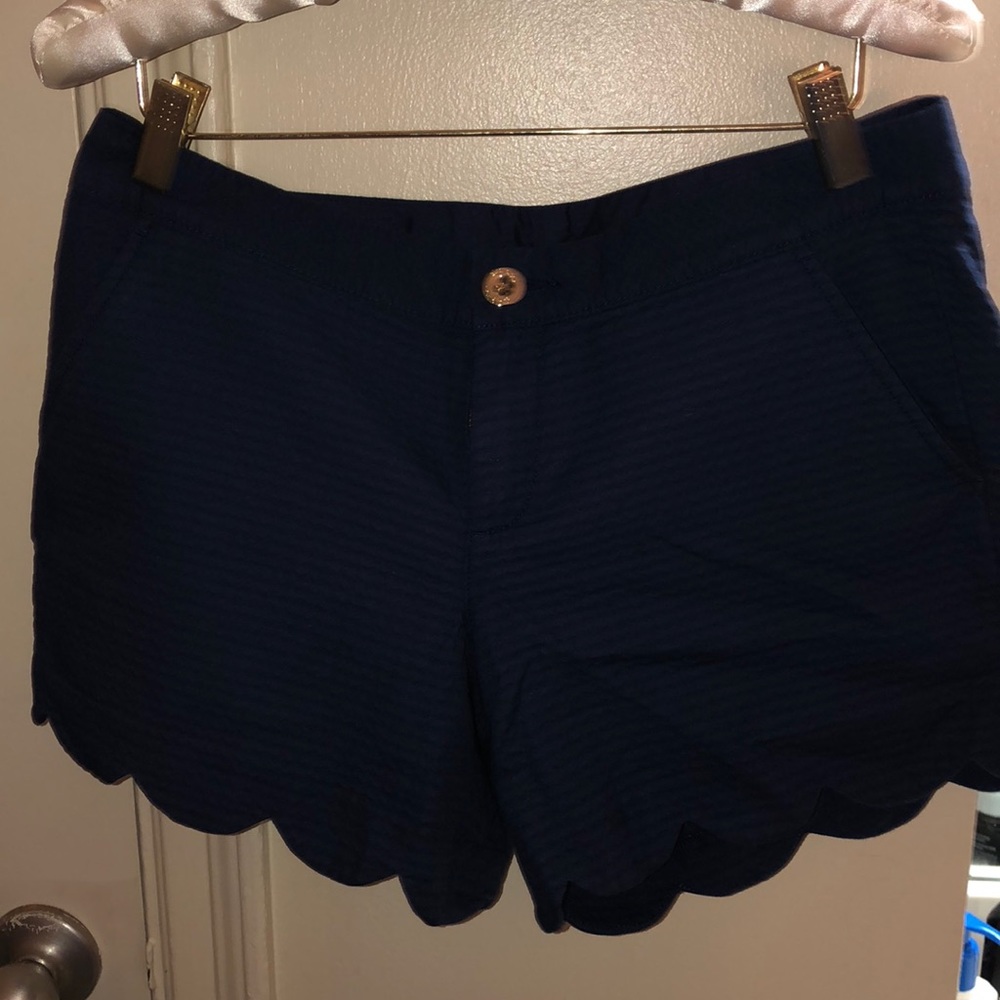 lilly pulitzer scalloped shorts